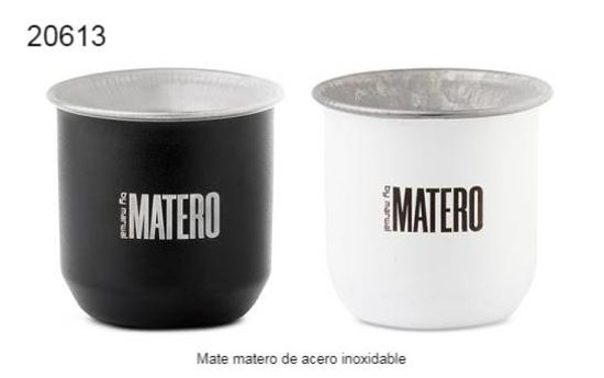 Imagen de MATE MATERO ACERO INOXIDABLE 4.25